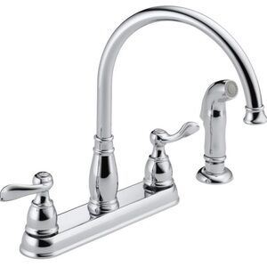 Delta Polished Chrome Dual Handle Faucet